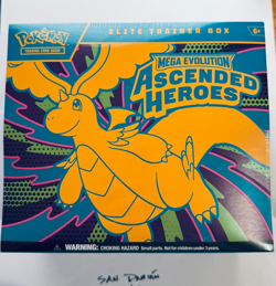 Pokemon TCG Mega Evolution Ascended Heroes Elite Trainer Box Factory Sealed - Image 1
