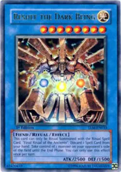 Yugioh! LP Reshef the Dark Being - TLM-EN033 - Ultra Rare - 1st Edition Lightly - Image 1