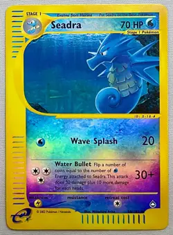 Pokemon Seadra #58/147 Reverse Holo Uncommon - 2003 Aquapolis - NM or Better! - Image 1