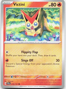 VICTINI 030/162 COMMON TEMPORAL FORCES POKEMON NM - Image 1