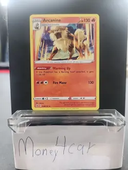 Pokemon Arcanine 028/192 Rebel Clash Non Holo Rare - Image 1