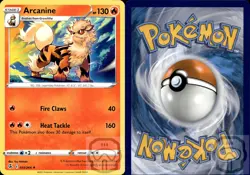 Arcanine 033/264 R Fusion Strike Pokemon NM/M - Image 2