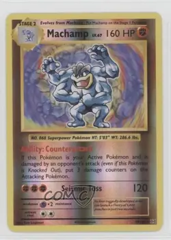 Machamp Reverse Foil Pokemon XY Evolutions 20th Anniversary #59 - Image 1