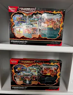 Pokemon Charizard ex Special Collection Box Lot of 2 New Sealed TCG - Image 1
