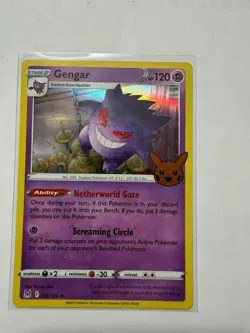 Gengar (2022 Copyright Date) 066/196 Holo Trick or Trade 2023 Pokemon Holo NM/M - Image 1
