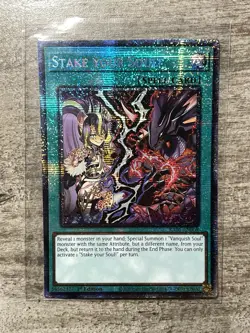 Stake Your Soul! 1st Edition Starlight Rare RA05-EN069 Yu-Gi-Oh! - Image 1