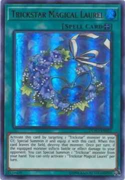 Trickstar Magical Laurel - DUPO-EN022 - Ultra Rare - Unlimited Edition - Near Mi - Image 1