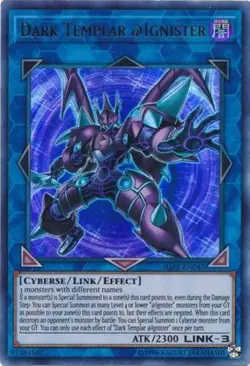 Yugioh! Dark Templar @Ignister - IGAS-EN045 - Ultra Rare - Unlimited Edition Nea - Image 1