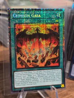 RA05-EN070 Crimson Gaia Starlight Rare 1st Ed YuGiOh - Image 1