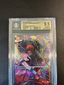 BGS 9.5 Shanks SP OP06-007 (PRB-02) Alt Art Parallel One Piece English - Image 2