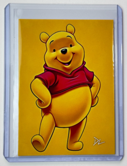 Winnie The Pooh Limited Artist Signed "Childhood Classic" Trading Card 9/10 - Image 1