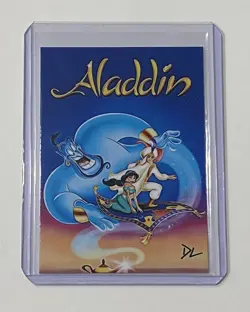 Aladdin Limited Edition Artist Signed Disney Classic Trading Card 5/10 - Image 1