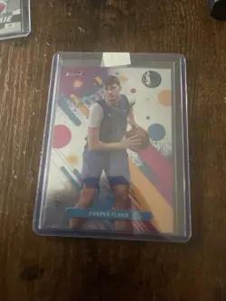 Topps 2025-26 Cooper Flagg Rookie Dallas Mavericks #201 Basketball NBA Card - Image 1