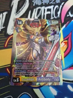 Lucemon (X Antibody) BT19-043 Near Mint Unplayed Digimon Card - Image 1