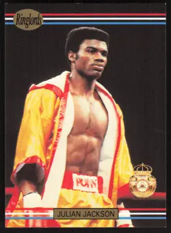 1991 Ringlords Julian Jackson Boxing Card #22 - Image 1