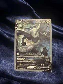 Pokemon TCG Silver Tempest Lugia v Alt Art 186/195 excellent Alternate Card - Image 1