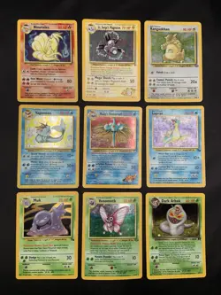 Vintage Pokemon Cards Holo Rare WOTC Lot Gym Heroes, Team Rocket, Jungle - MP/HP - Image 1