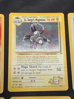 Vintage Pokemon Cards Holo Rare WOTC Lot Gym Heroes, Team Rocket, Jungle - MP/HP - Image 3