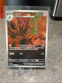 Pokemon TCG Scizor 205/197 Obsidian Flames Scarlet Violet - Image 1