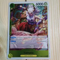 Bandai Yamato EB03-057 One Piece Heroines Edition Rare 6000 Power Card EN - Image 1