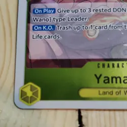 Bandai Yamato EB03-057 One Piece Heroines Edition Rare 6000 Power Card EN - Image 5