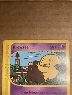 Drowzee Pokemon Card Aquapolis 74b/147 MP - Image 3