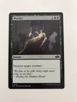 Murder MTG Magic the Gathering Card NM Near Mint J25 - Image 1
