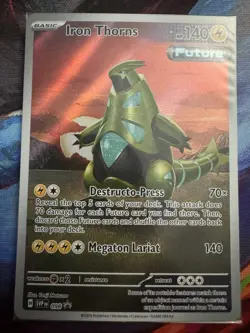Pokemon Iron Thorns 098 Sv: Scarlet & Violet Promo Holo Basic 140 HP Card - Image 1