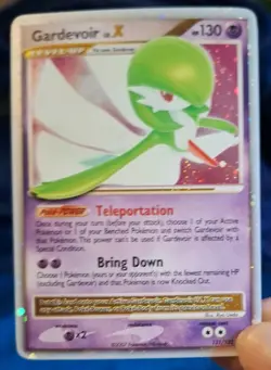 Gardevoir LV.X 131/132 Secret Wonders Holo Pokemon Card NM+ - Image 3