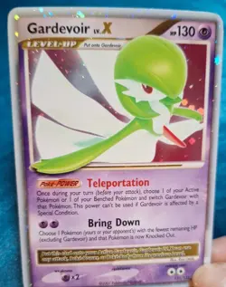 Gardevoir LV.X 131/132 Secret Wonders Holo Pokemon Card NM+ - Image 4