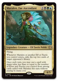 Maralen, Fae Ascendant #233 (NM) ECL Magic MTG - Image 1