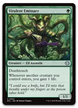 Virulent Emissary #202 (NM) Lorwyn Eclipsed ECL Magic MTG - Image 1
