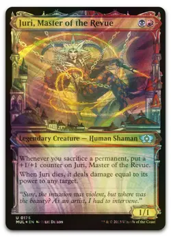Juri, Master of the Revue (Halo Foil) #176 NM March of the Machine MUL Magic MTG - Image 1