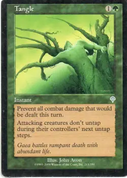 MTG: Invasion: Tangle: Moderately Played Condition - Image 1