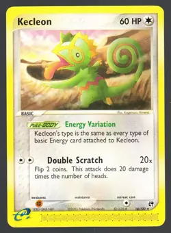 Kecleon 18/100 Pokemon EX Sandstorm LP - Image 1