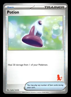 Potion 188/198 My First Battle Charmander Deck Stamp Pokemon NM - Image 1