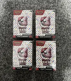 *POKEMON* - 4x 151 Booster Bundles. Perfectly Sealed. Brand New. 🔥 - Image 1