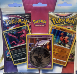 2022 POKEMON 5 SEALED BLISTER PACK LOT SWORD & SHIELD, COINS + MORE FREE SHIP'G - Image 3