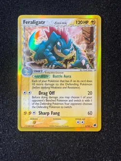 Pokemon Feraligatr EX Dragon Frontiers Holo Rare 2/101 - Image 1