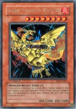 Yugioh! LP Sacred Phoenix of Nephthys - FET-EN005 - Ultra Rare - 1st Edition Lig - Image 1