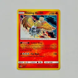 Pokemon Shining Ho-Oh SM70 Sun & Moon Promo Holo - Image 1