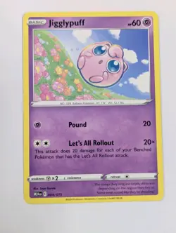 Jigglypuff 004/015 McDonald's 2024 Regular Pokemon TCG NM - Image 1