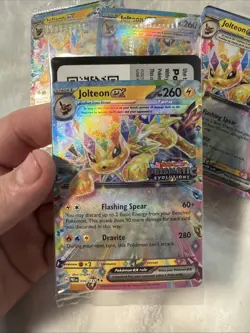 Jolteon ex 030/131 Prismatic Evolutions Stamped Promo Sealed Pokemon - Image 1