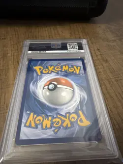 2019 POKEMON SUN & MOON TEAM UP #165 FULL ART/GENGAR & MIMIKYU GX PSA 9 - Image 4