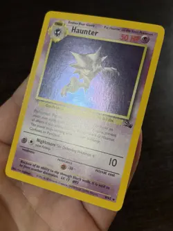 Pokemon TCG “Haunter” 6/62 Fossil Holo Rare Unlimited 1999 HE01 - Image 4