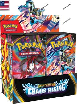 Pokemon Chaos Rising Booster Box New Sealed Limited time - Image 1