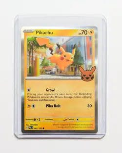 Pikachu 062/193 Holo Pokemon Trick or Trade 2023 Halloween Holofoil Pokemon TCG - Image 2