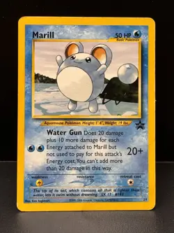 Pokemon TCG Marill Wizards Black Star Promos 29 Regular Promo - Image 1