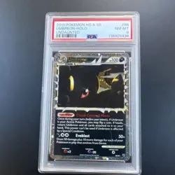 Pokemon Umbreon Prime Undaunted #86/90 Ultra Rare Holo PSA 8 2010 English - Image 4
