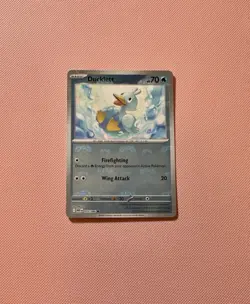Pokemon Ducklett (Master Ball Pattern) 025/086 Reverse Holo SV11W White Flare - Image 1